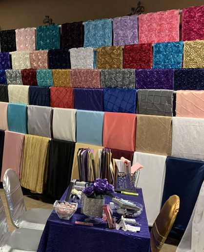 Party Fascinations | Services - Linens